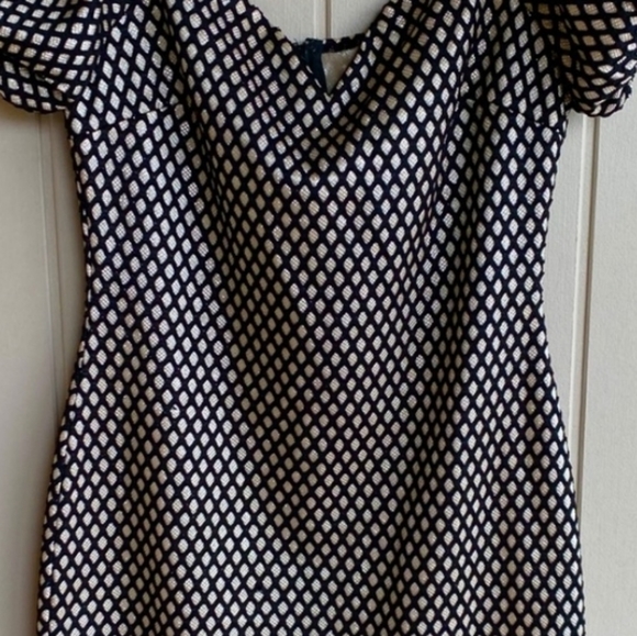 Privy Metallic Gold Fishnet Mini Dress Large - Picture 2 of 4